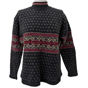 Nell Flowers by J.G. Hook vintage wool sweater medium